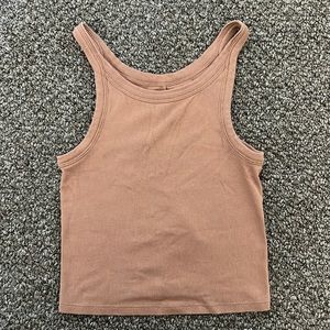 Everlane Pima micro rib short tank